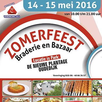 Twee dagen Zomerfeest in het park de nieuwe plantage