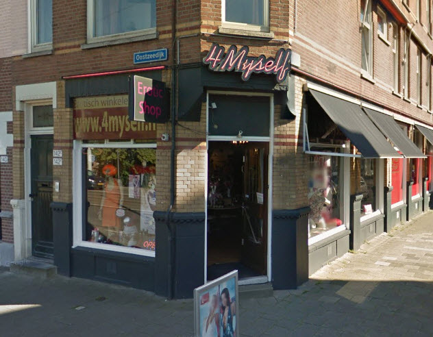 Overval erotische shop Oostzeedijk