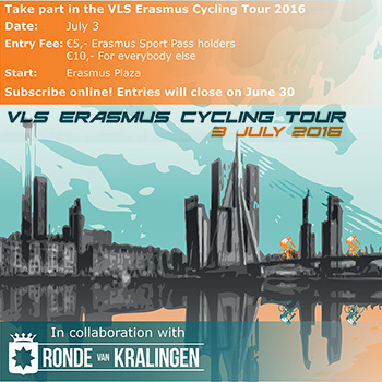Iedereen kan meedoen aan de VLS Erasmus Cycling Tour!