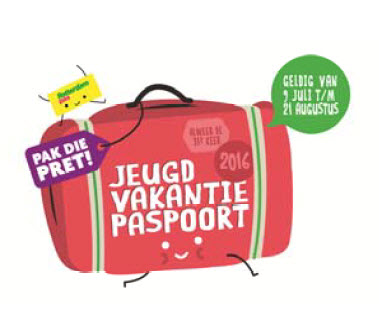 Pak die pret met het Jeugd Vakantiepaspoort!