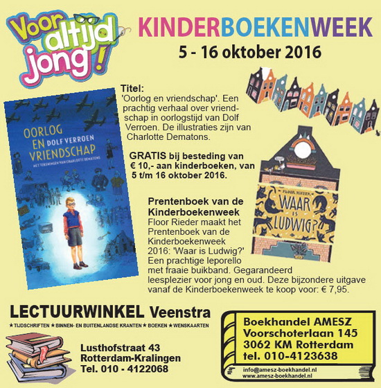 Kinderboekenweek in Kralingen