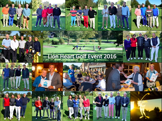 Geweldig resultaat Lion Heart Golf Event: € 29.000!