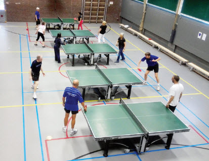 Tafeltennis dé sport om vitaal en fit te blijven!