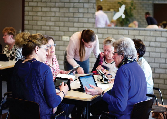 Tablet en smartphone lessen in Pniël