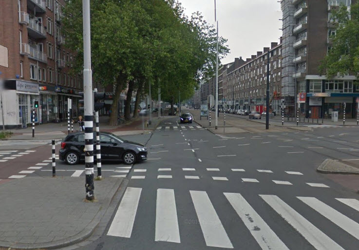 Aangereden hoogbejaarde man overleden