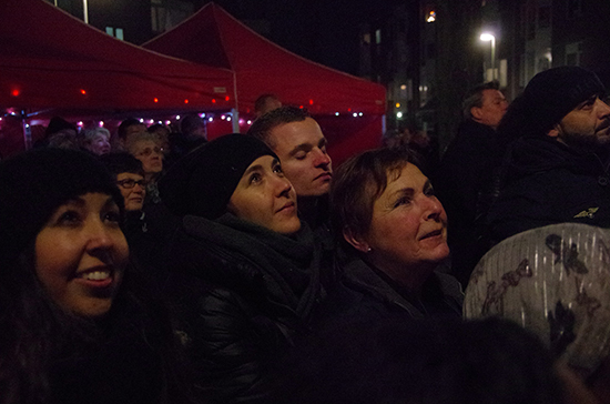 Nieuwjaarsreceptie Bewonersgroep Slachthuisterrein met lichtjesfeest en vuurwerkshow
