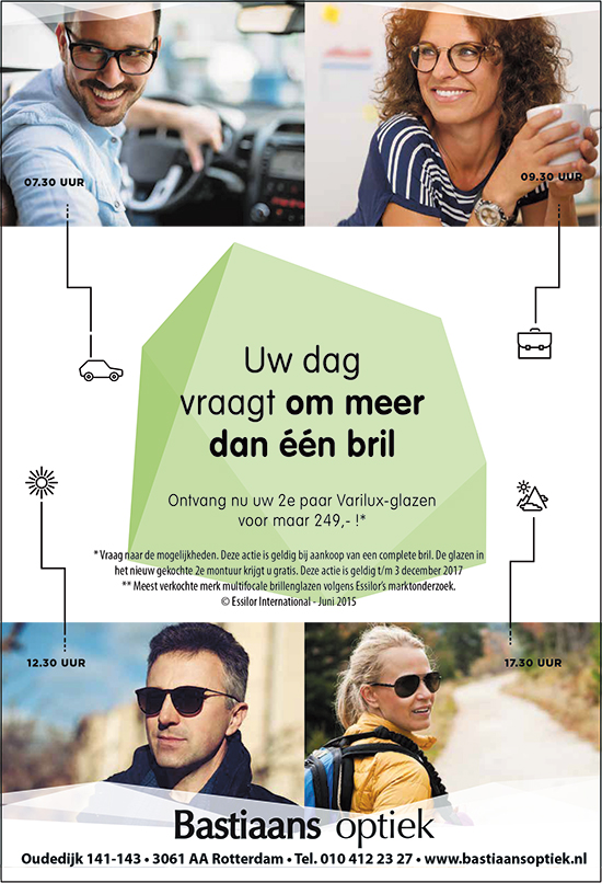 Bastiaans Optiek – Uw dag vraagt om meer dan één bril