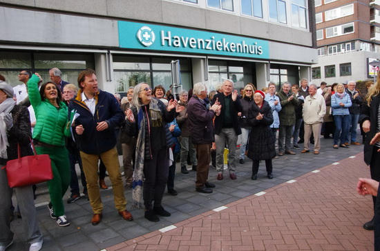 Huisartsen protesteerden bij Havenziekenhuis