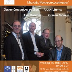 Vier bekende organisten presenteren unieke CD-box