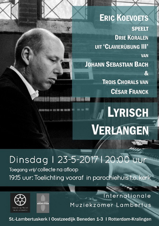 Lyrisch verlangen  – koralen van Bach en Franck