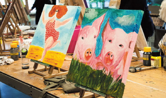 Creatieve zomervakantie workshops bij CurZus&Zo