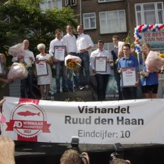 Vishandel Ruud den Haan winnaar Haringtest 2017