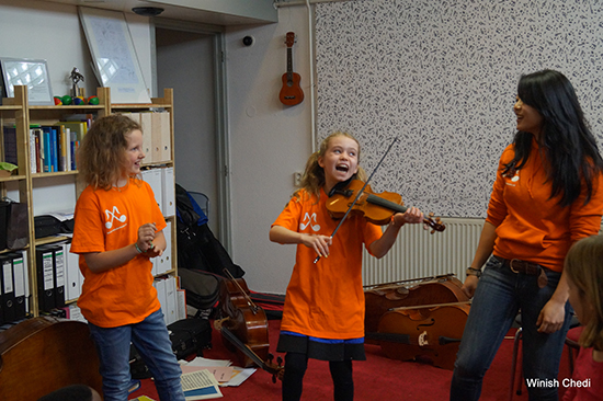 Openbaar concert MiXin’Music bij verzorgingstehuis Aafje
