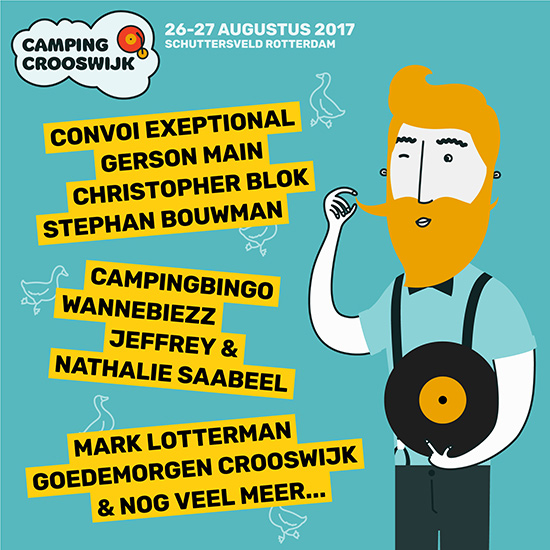 Twee dagen samen feest! Camping Crooswijk 26-27 augustus 2017