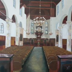 Jubileumschilderij voor Pelgrimvaderskerk in Delfshaven