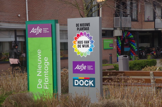 Tijdelijke verhuizing Huis van de Wijk – De Nieuwe Plantage