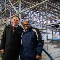 Onthulling logo nieuwbouw Melanchthon Kralingen