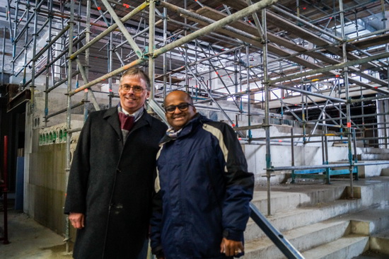 Onthulling logo nieuwbouw Melanchthon Kralingen