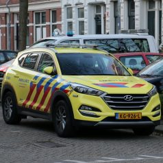 Tankauto gekanteld Jacques Dutilhweg