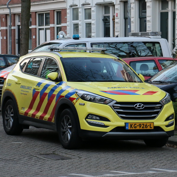 Maaltijdbezorger om het leven gekomen op de Burgemeester Oudlaan