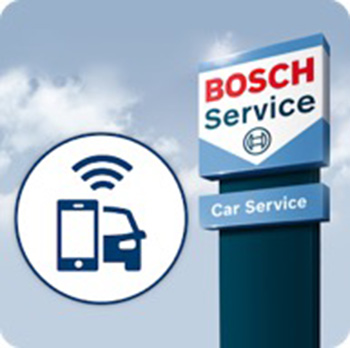 Beheer alles voor uw auto met de gratis Bosch Car App