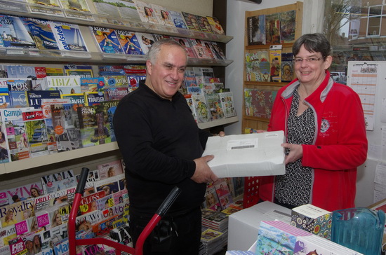 Truus Veenstra 10 jaar in Lectuurwinkel