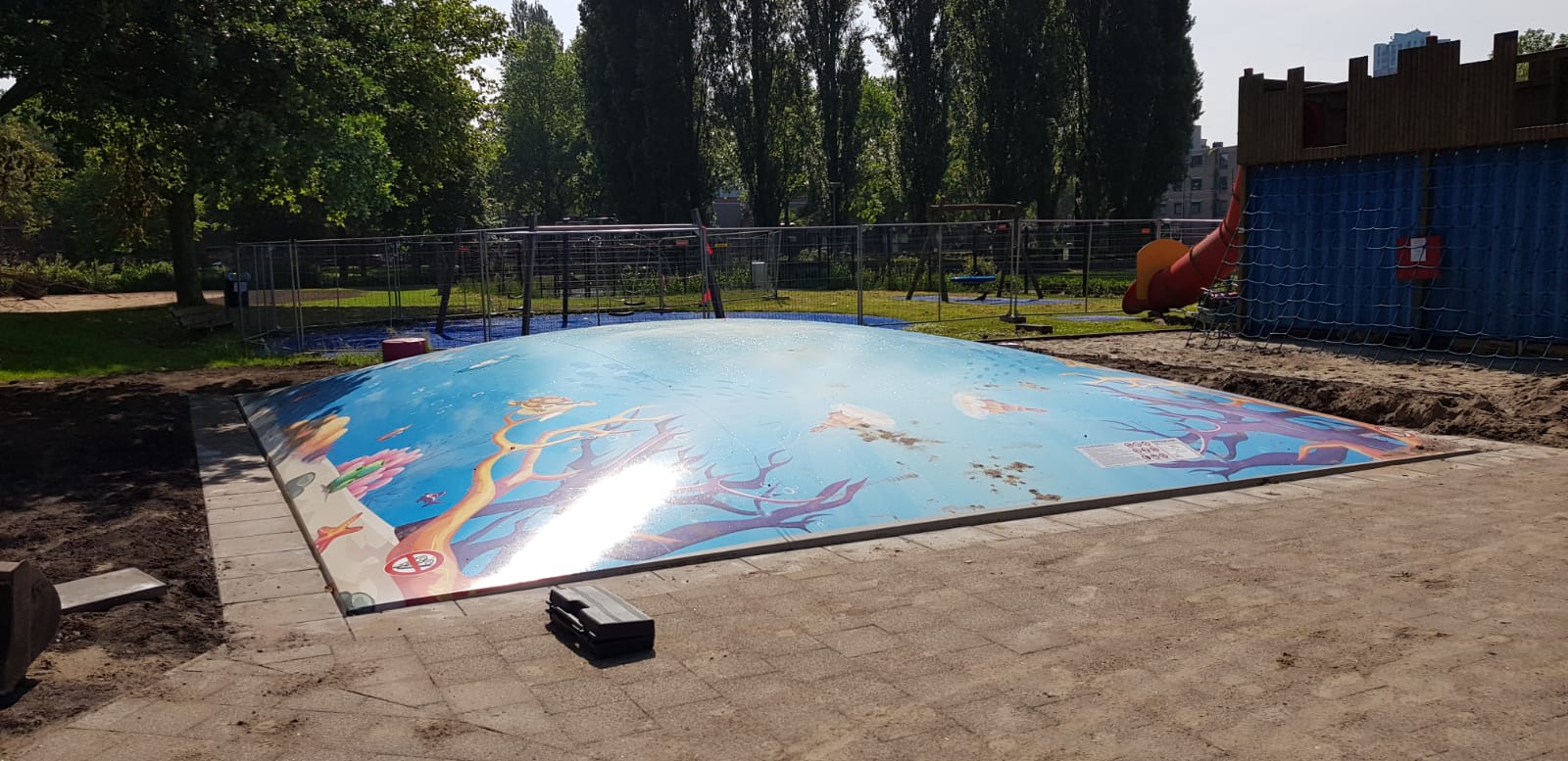 Feestelijke heropening Speeltuin Crooswijk