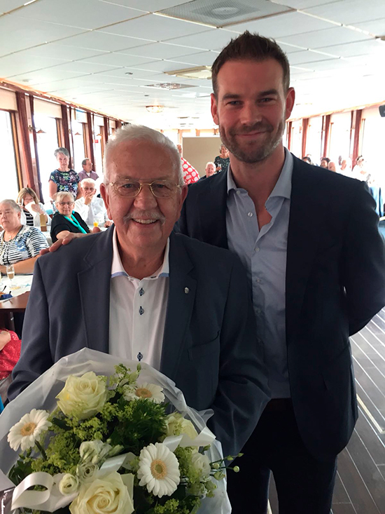Erasmusspeld voor Joop Brands
