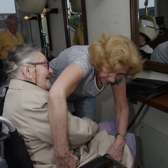 45 jaar knippen in Kralingen