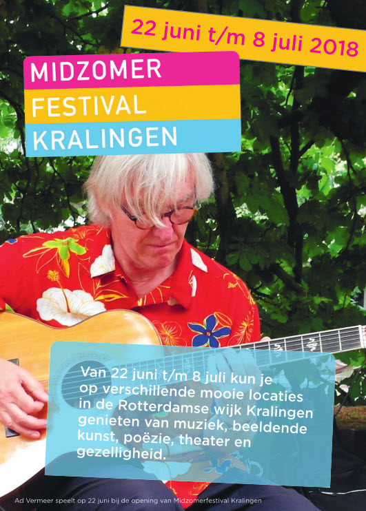 22 juni t/m 8 juli 2018 Midzomer Festival Kralingen