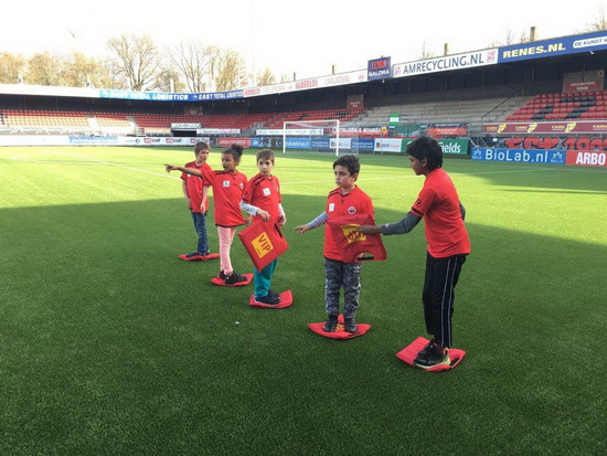 Leren met een WOW-factor in het stadion van Excelsior