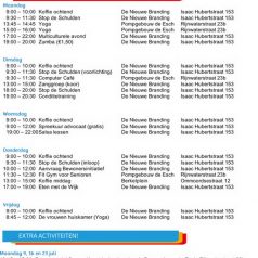 Zomerprogramma Dock Huizen van de WIJK volwassenen