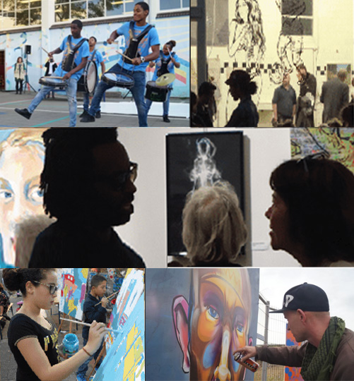 Hotspots verbinden kunst en cultuur met de straat