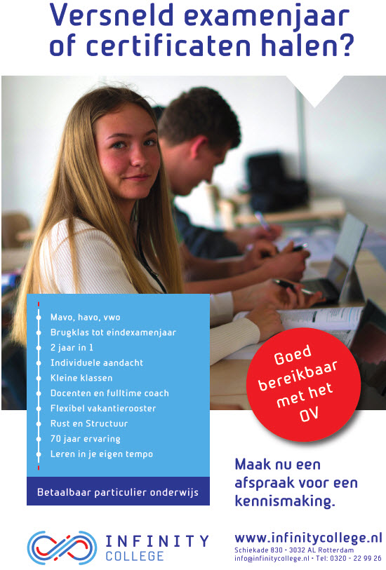 Versneld examenjaar of certificaten halen?