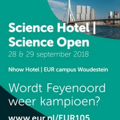 Jarige Erasmus Universiteit viert lustrum met wetenschapsfestival Science Hotel/Science Open