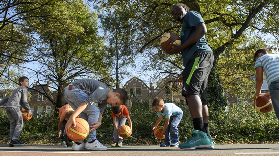 American Sports Day en opening Sportcampus Crooswijk