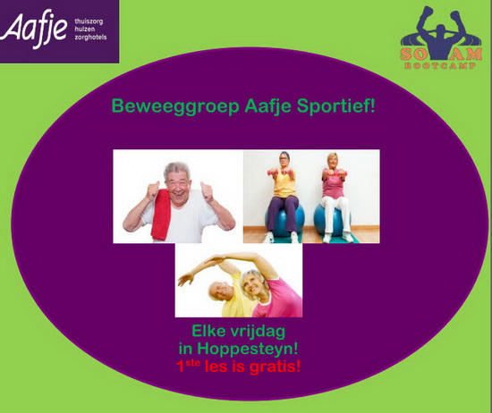 Beweeggroep Aafje Sportief!