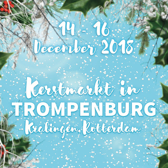 Kerstmarkt in Trompenburg, Tuinen en Arboretum 14 t/m 16 december 2018