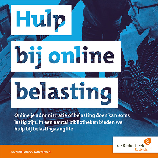 Bibliotheek Rotterdam biedt hulp bij online belastingaangifte