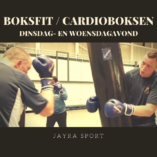 Boksfit en cardioboksen bij Jayra