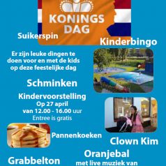 Speeltuin Vereniging Crooswijk organiseert koningsdag