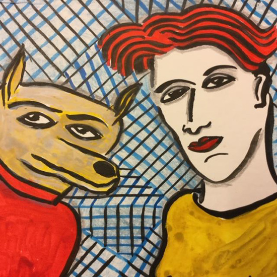 Kunst in de Steek: Thea van Doorn-VROUW & HOND