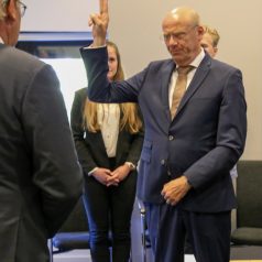 Nieuwe dijkgraaf Toon van der Klugt