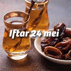 Iftar 24 mei, met wijkbewoners de Esch