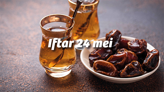 Iftar 24 mei, met wijkbewoners de Esch