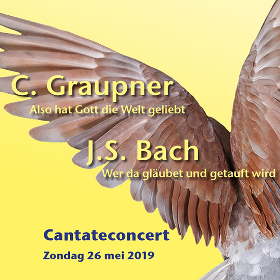 Voorjaarsconcert met cantates van Bach en Graupner