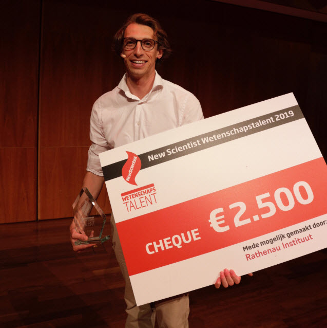 Matthieu de Schipper is New Scientist Wetenschapstalent 2019