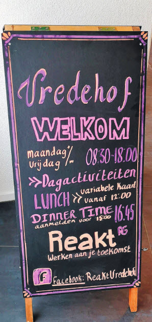Een warm welkom..