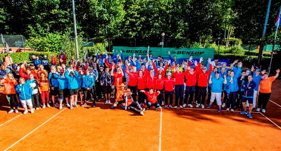NK G-tennis groot feest voor G-tennissers T.V. Alexanderstad