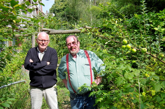 Burendag in Verpleeghuis Pniël met Hugo en Wouter